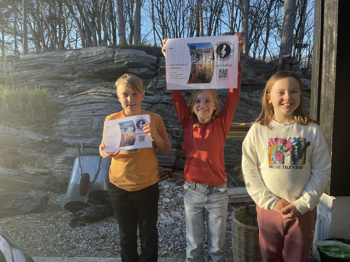 Loddselgerne med QR-plakater